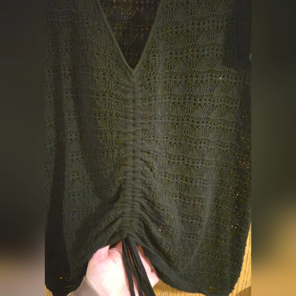 Torrid Crochet Knit Top - Picture 4 of 7